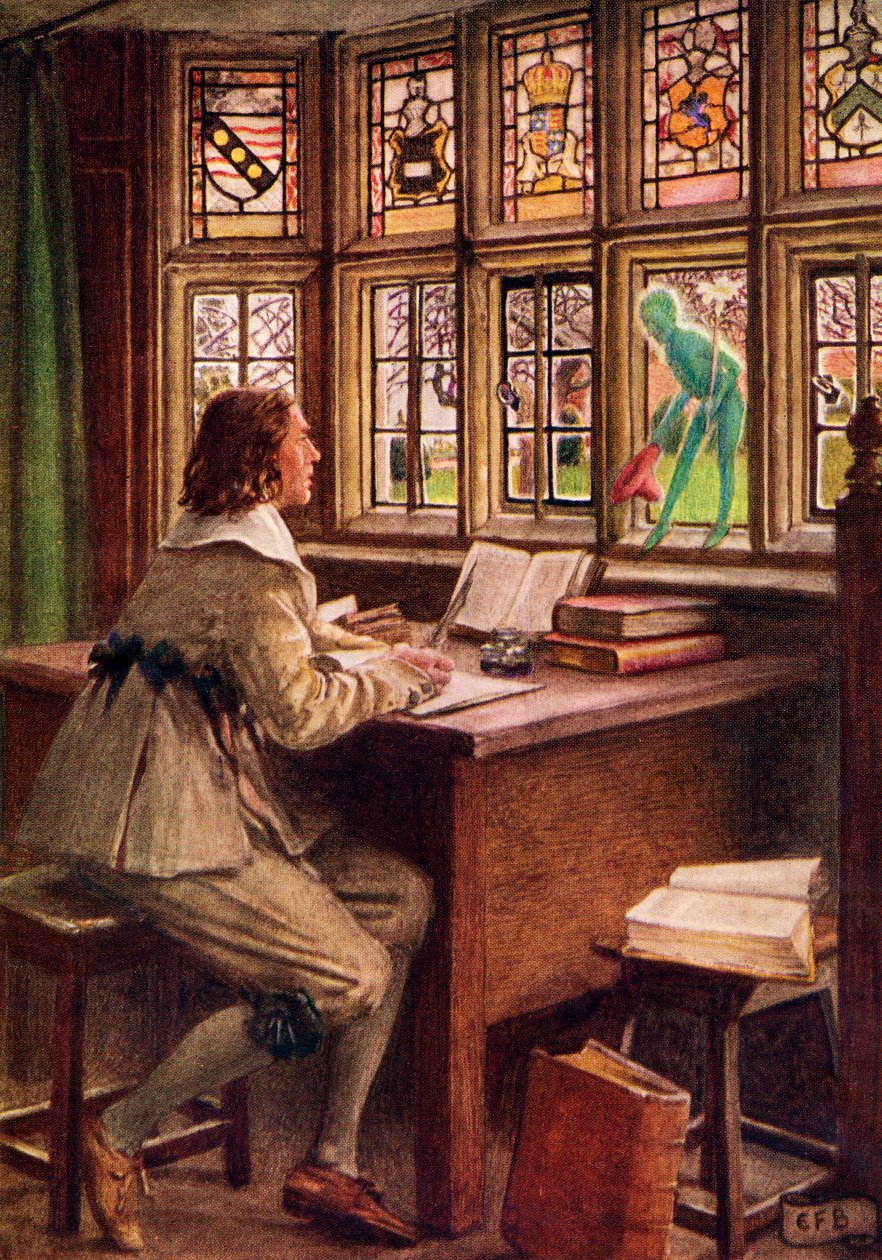 Illustrazione per la poesia Madrigale di Shakespeare, dal libro 