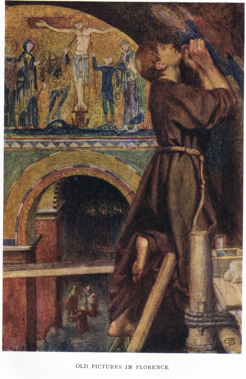 Vecchie immagini a Firenze da Eleanor Fortescue Brickdale