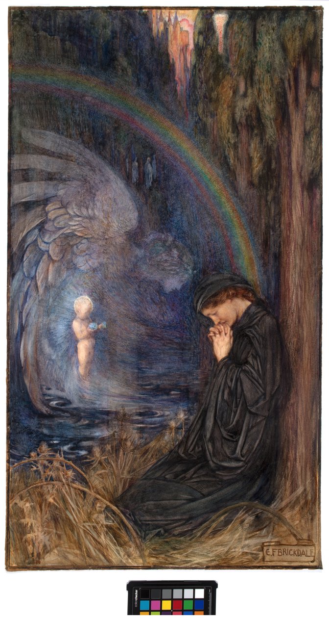 Il bambino postumo, c. 1904 da Eleanor Fortescue Brickdale