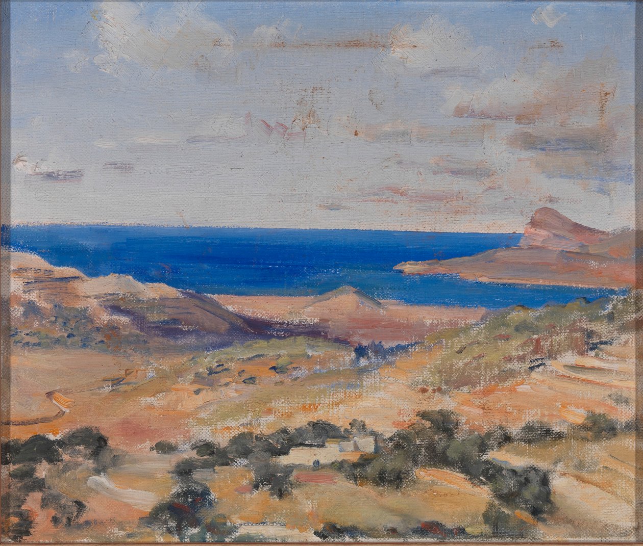 Riva con mare blu da Eleanor Harris