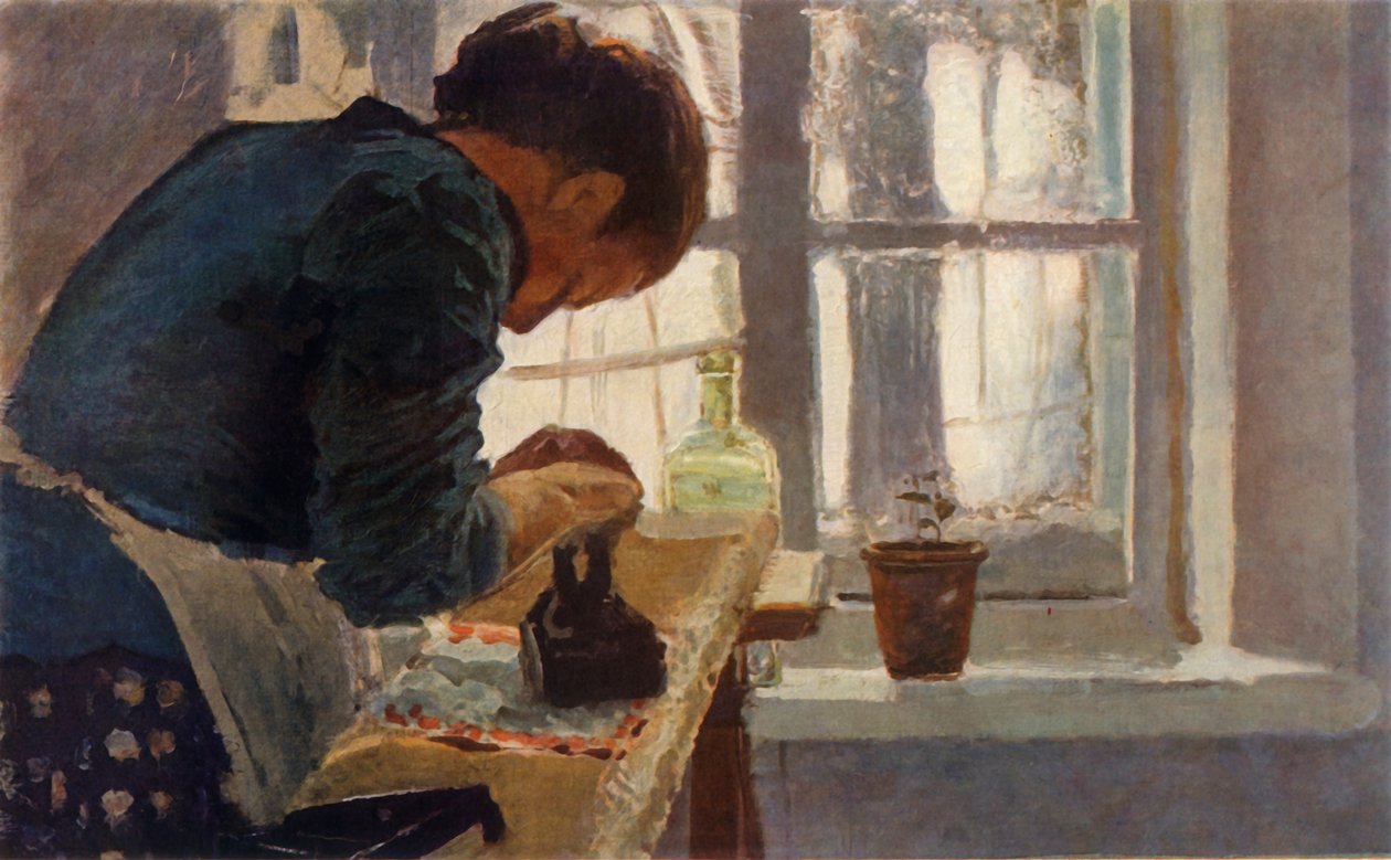 La lavandaia, fine XIX secolo, 1965 da Elena Dmitrievna Polenova