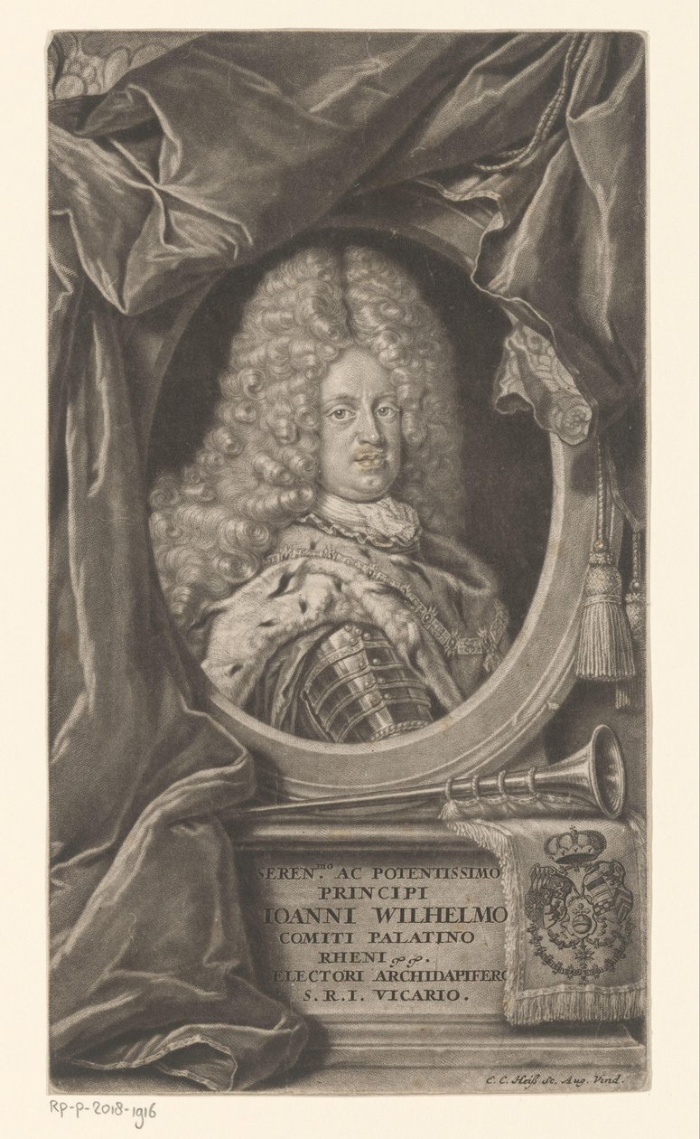 Ritratto di Johann Wilhelm da Elias Christopf Heiss
