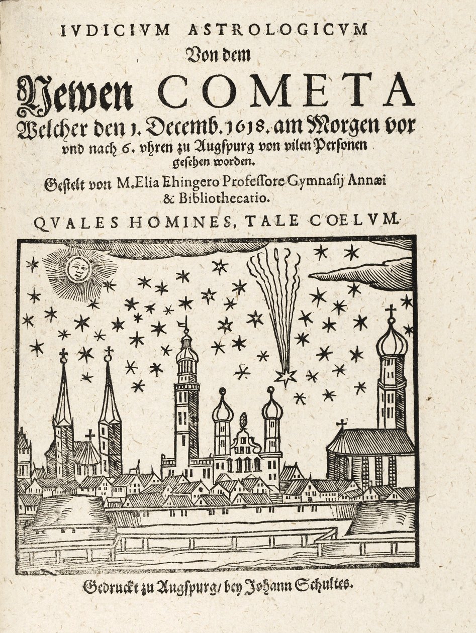 Una nuova cometa vista da Augusta, Germania il 1 dicembre da Elias Ehinger