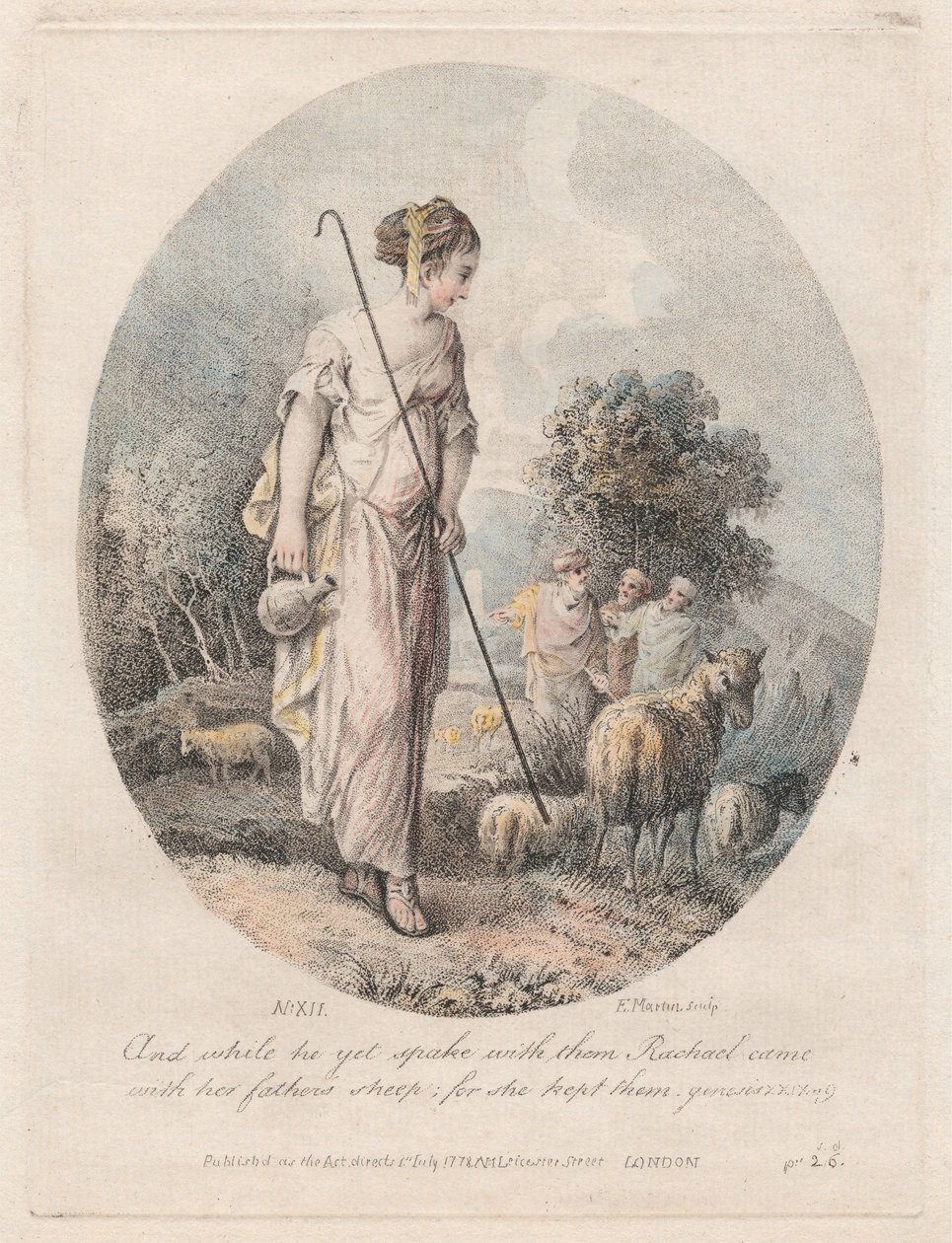 E mentre ancora parlava... La pastora da Elias Martin