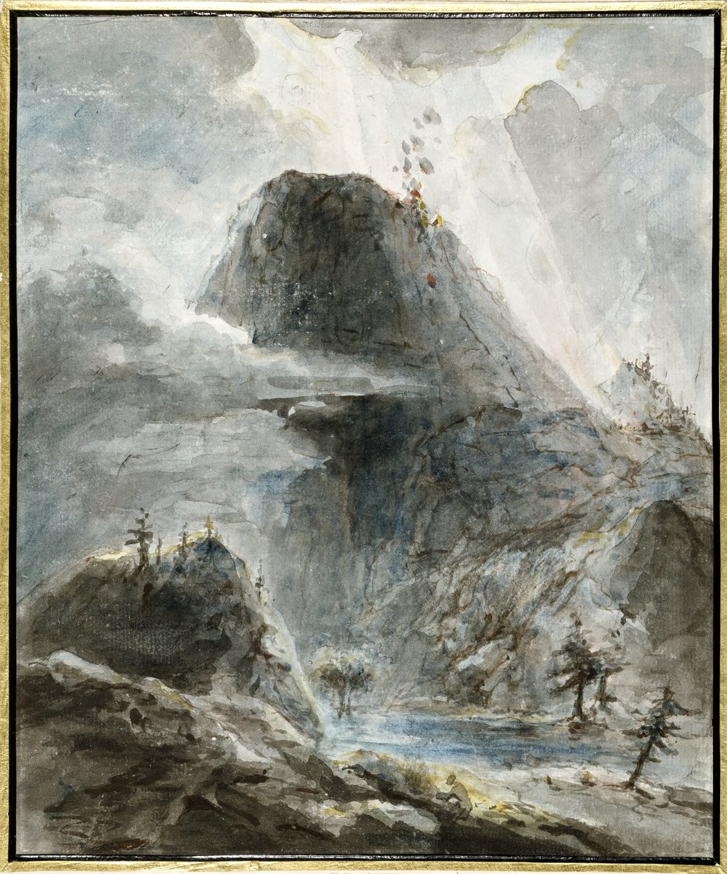 Paesaggio montano da Elias Martin