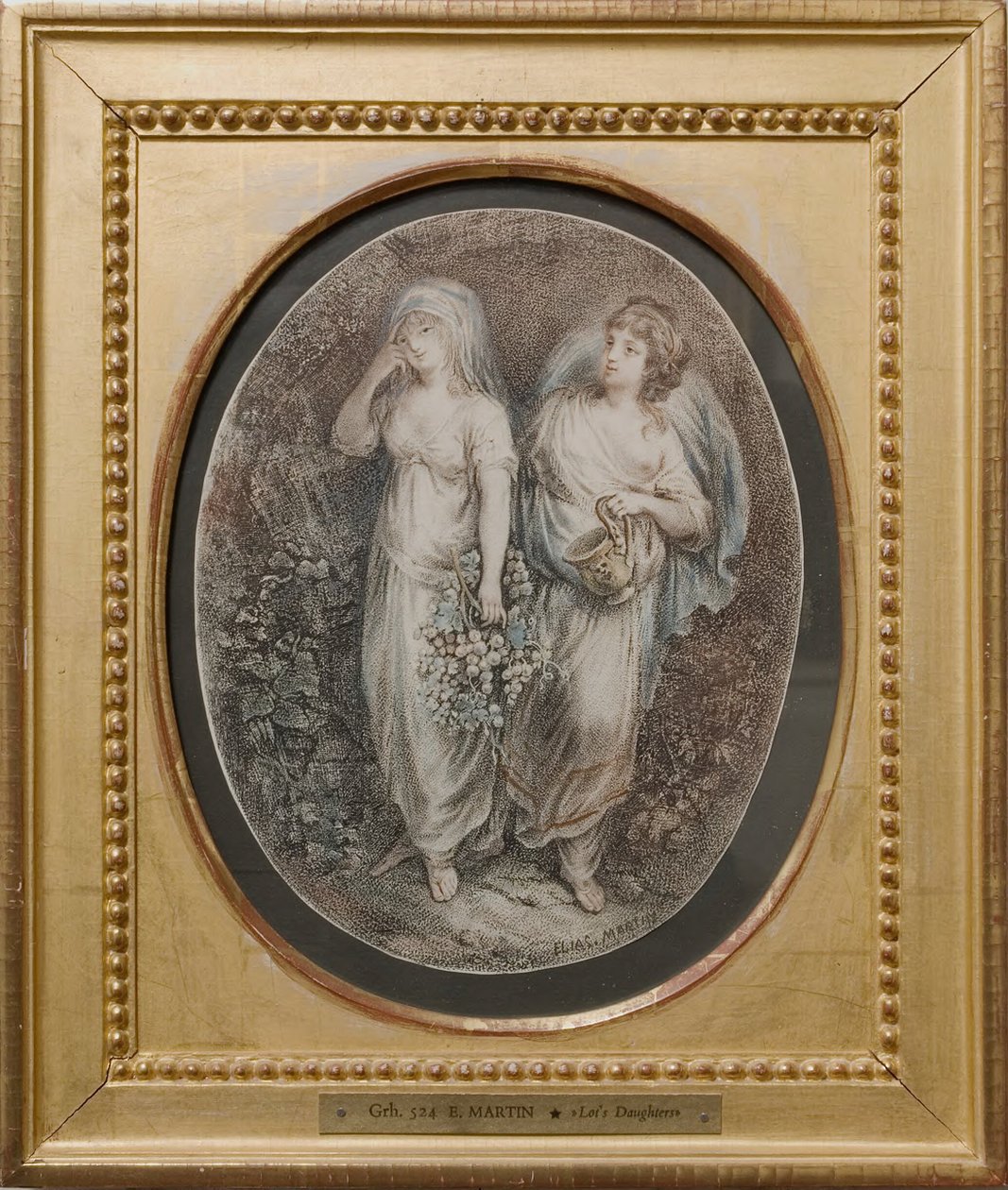 Le figlie di Lot da Elias Martin