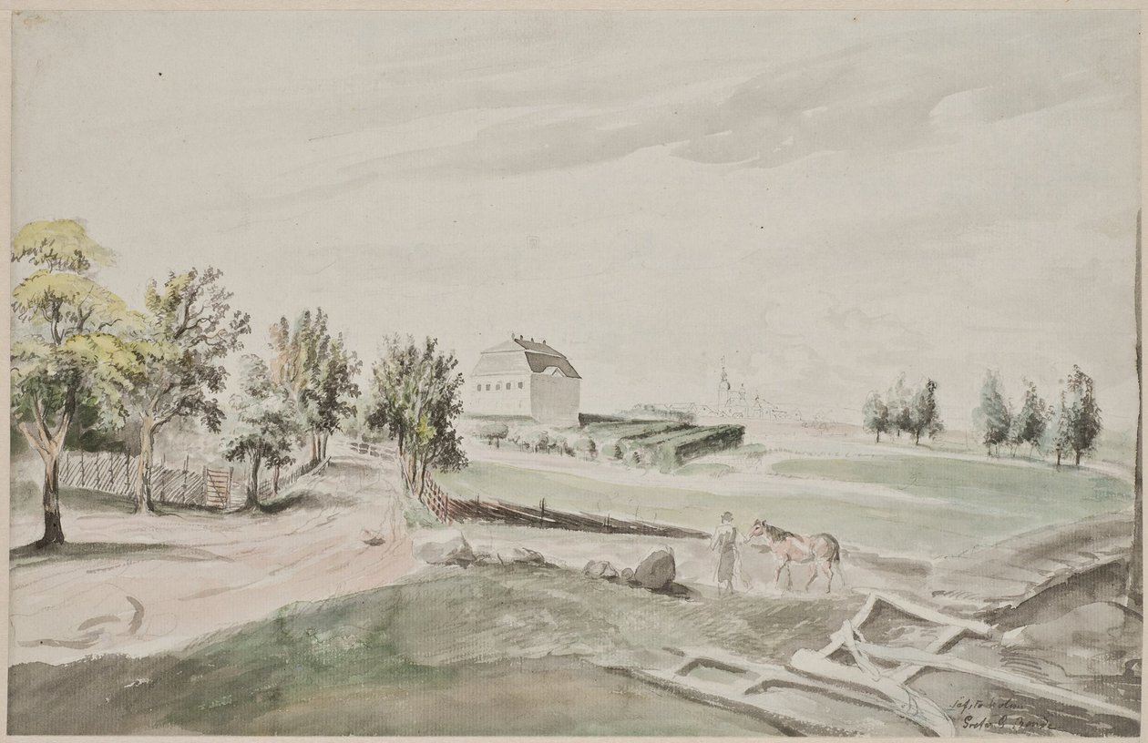 Säfstaholm da Elias Martin