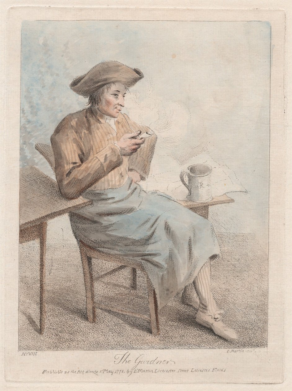Il giardiniere da Elias Martin
