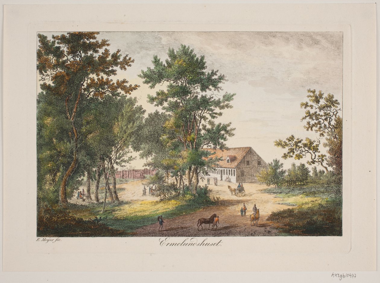 Casa di Ermelund da Elias Meyer