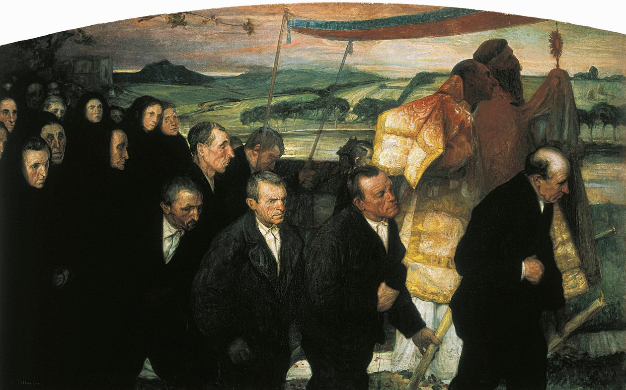 La processione del Corpus a Lezo da Elias Salaverria Inchaurrandieta