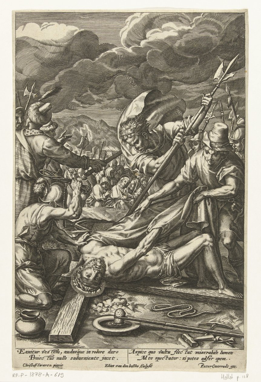 Cristo spogliato delle sue vesti da Elias van den Bossche
