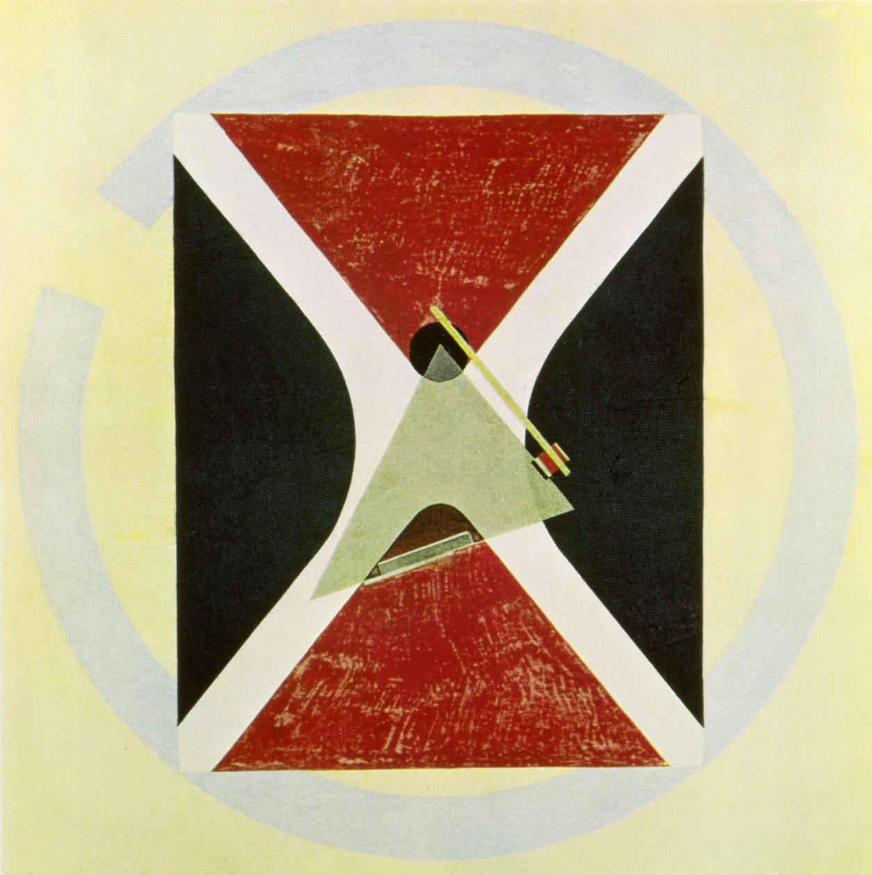 Proun 43, 1924 da Eliezer Markowich Lissitzky