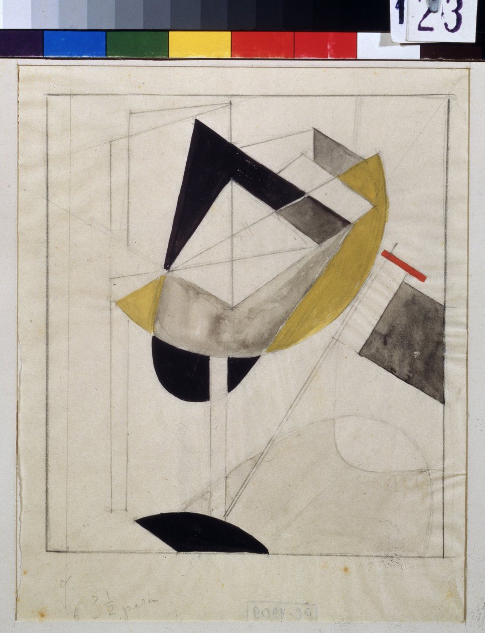 Proun 19 da Eliezer Markowich Lissitzky