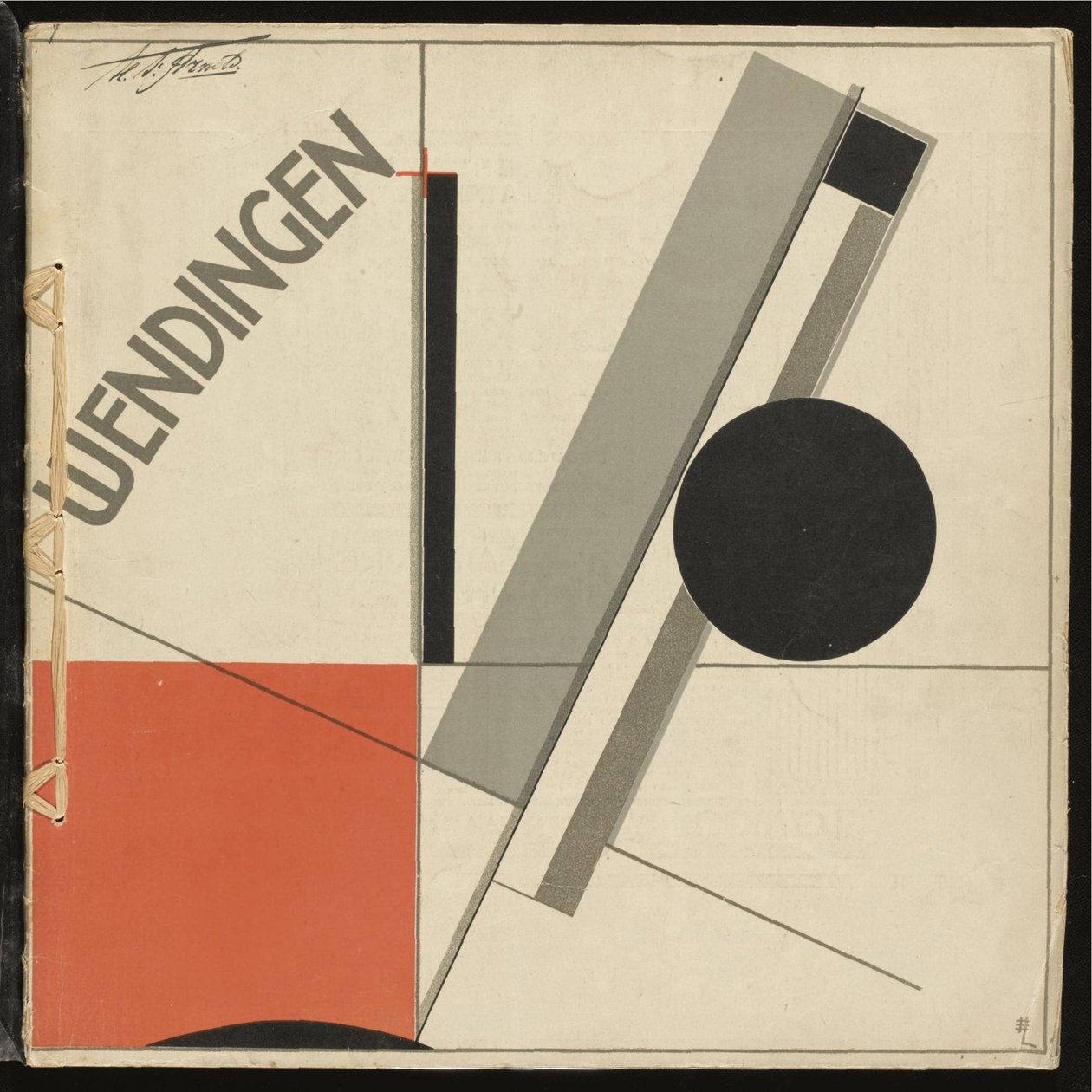 Wendingen No 11 da Eliezer Markowich Lissitzky