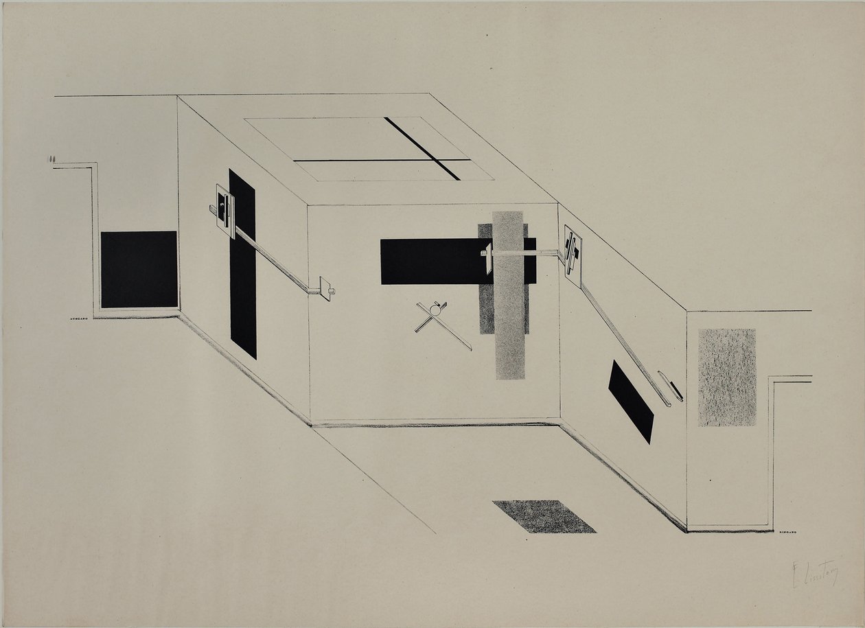 Proun da Eliezer Markowich Lissitzky