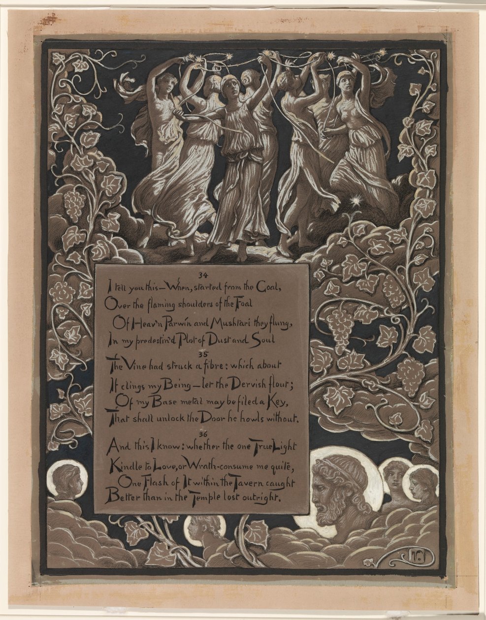 (Illustrazione per il Rubáiyát di Omar Khayyám) L