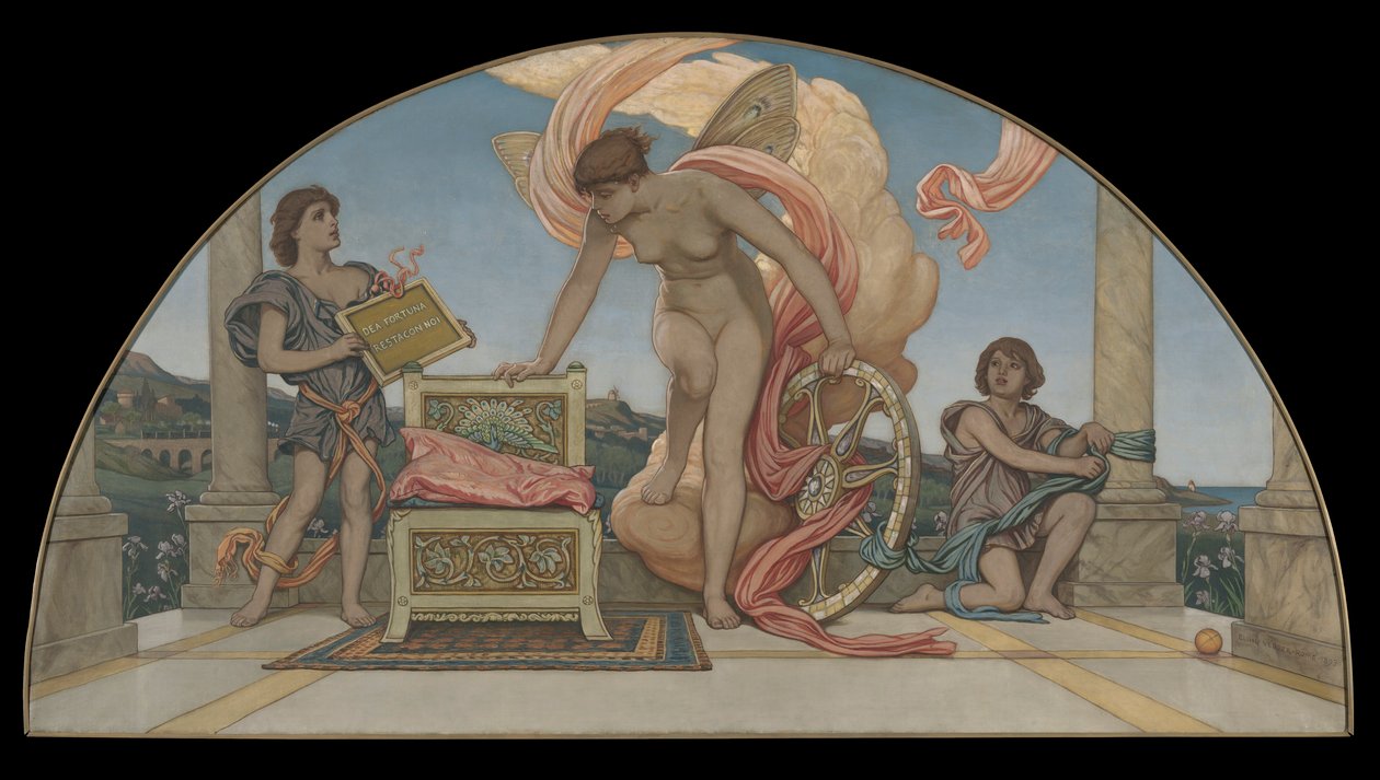 Dea della Fortuna resta con noi da Elihu Vedder