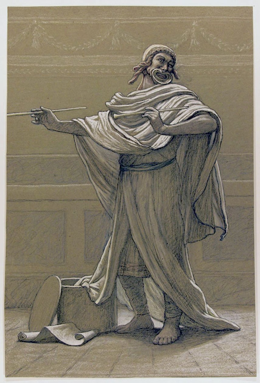 Attore greco con una bella voce da Elihu Vedder