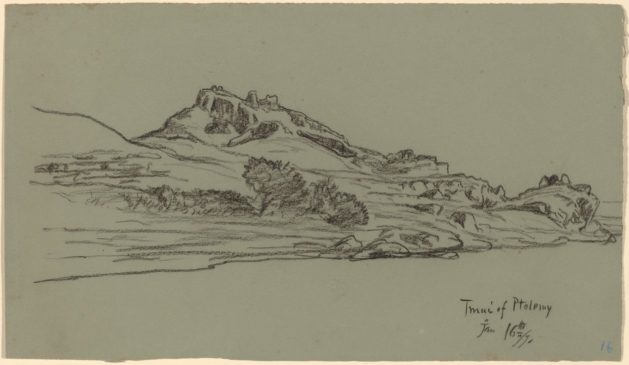 Viaggio sul Nilo, Tmui di Tolomeo da Elihu Vedder