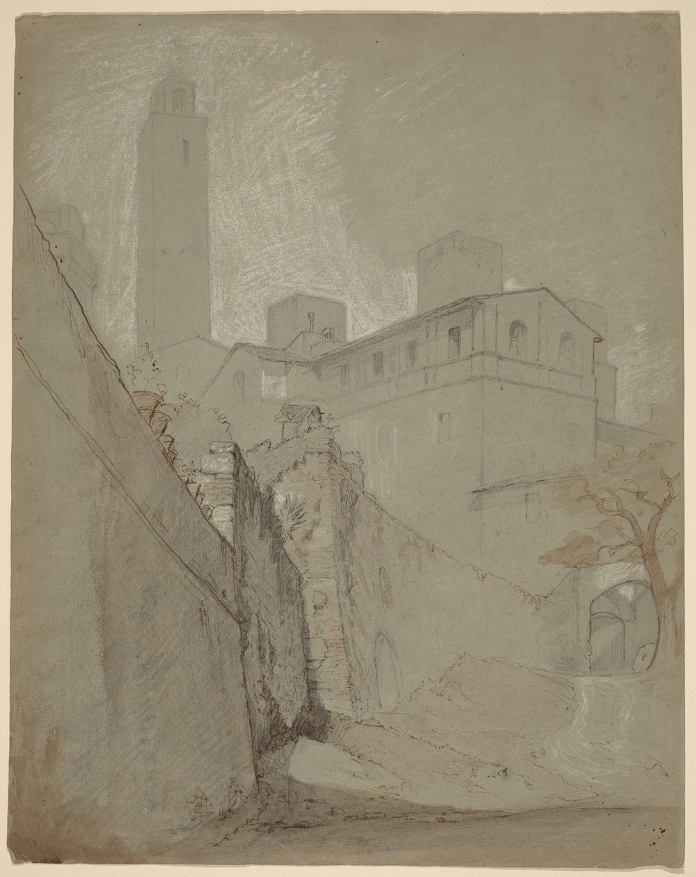 Orvieto da Elihu Vedder