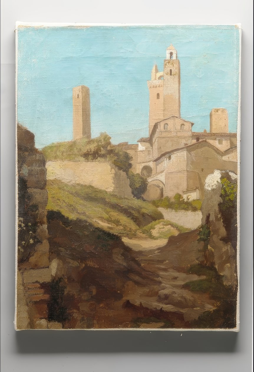 San Gimignano da Elihu Vedder