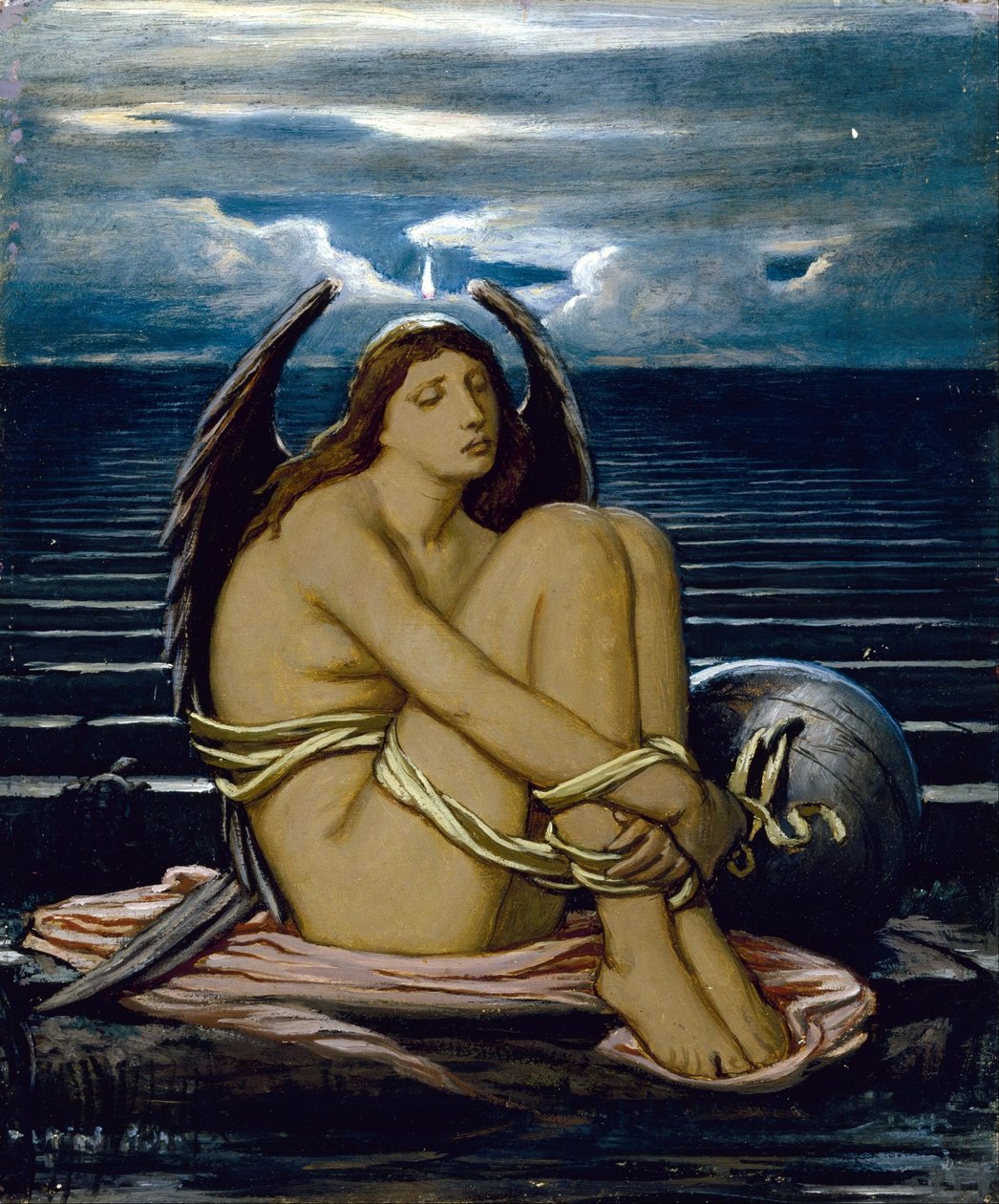 Anima in schiavitù da Elihu Vedder