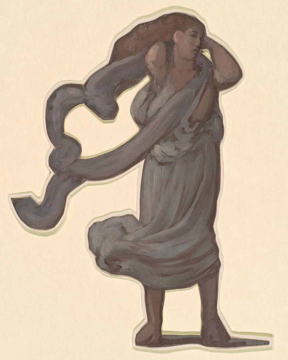 Studio per "Ragazze greche che fanno il bagno" da Elihu Vedder