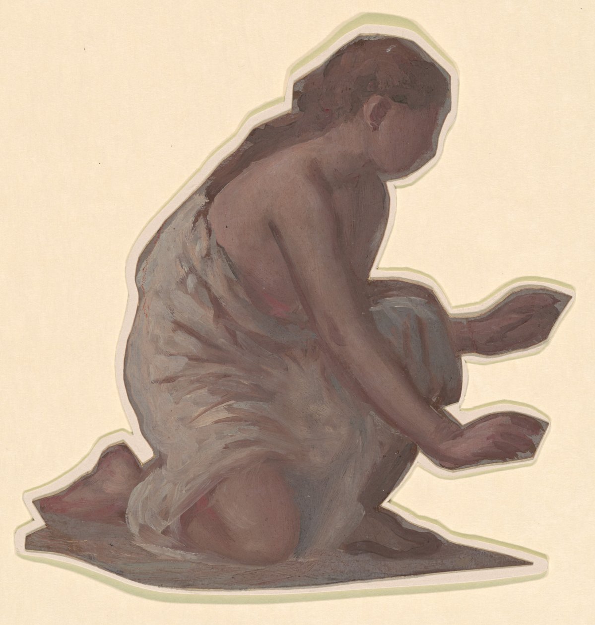 Studio per "Ragazze Greche che si Bagnano" da Elihu Vedder