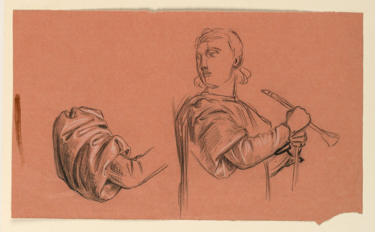 Studio per "Processione nuziale" da Elihu Vedder