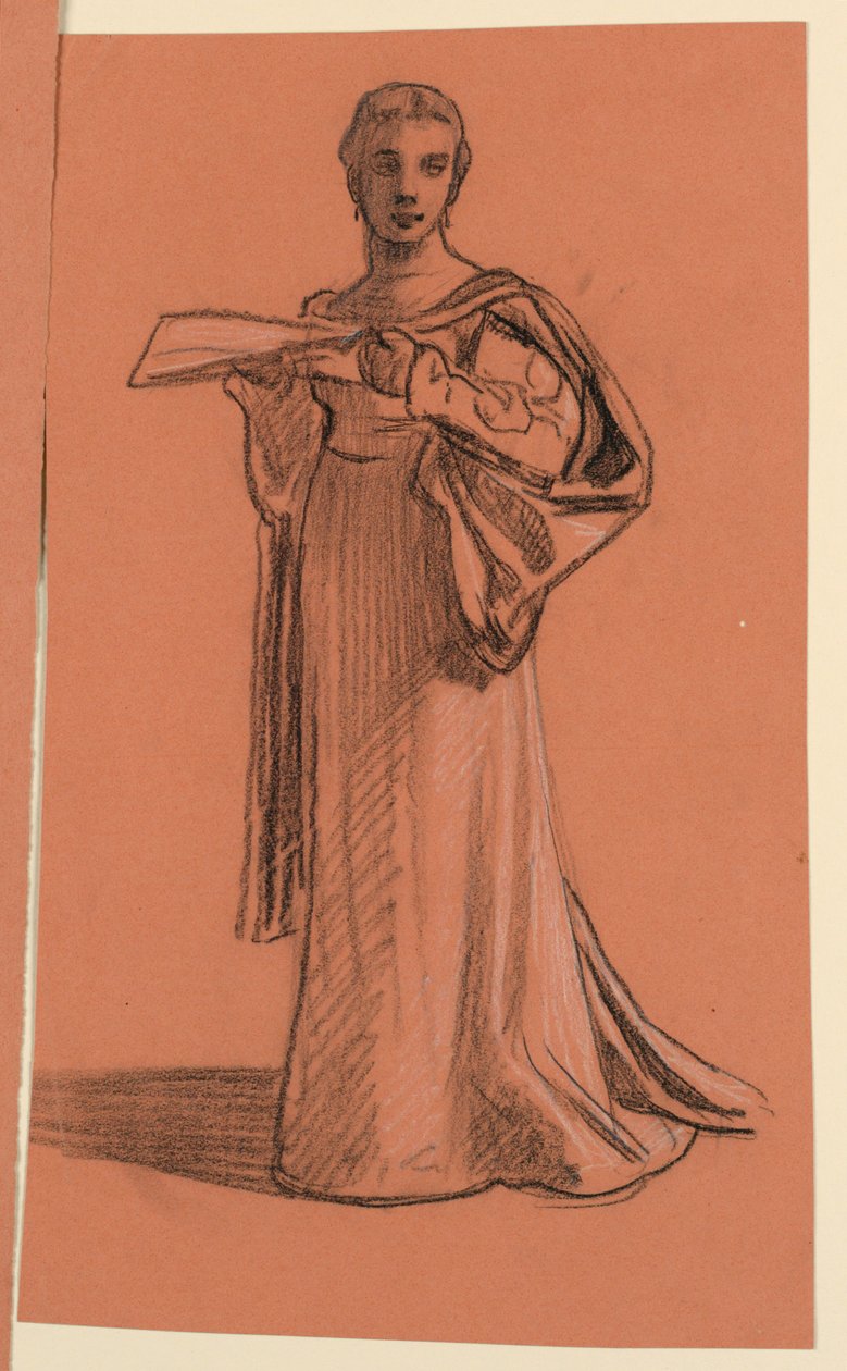 Studio per "Processione Nuziale" da Elihu Vedder