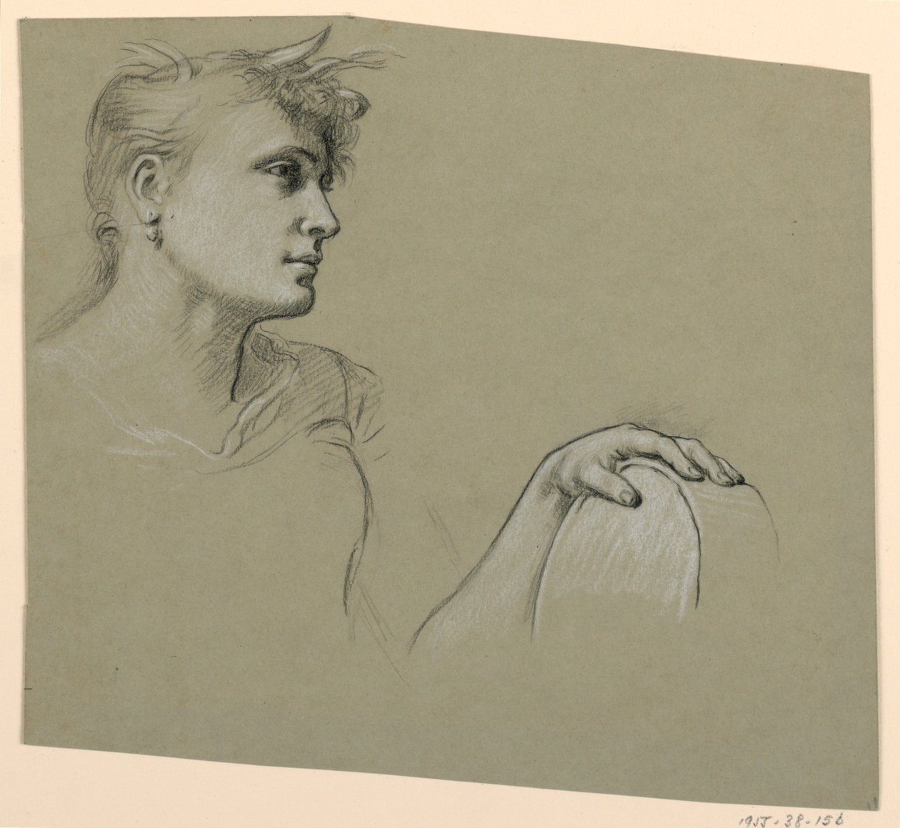 Studio di figura da Elihu Vedder