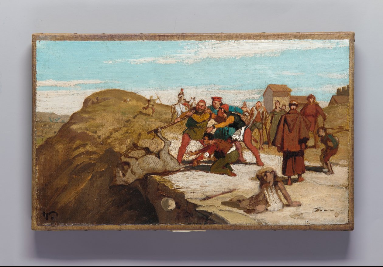 Die Fabel vom Müller, seinem Sohn und dem Esel Nr. 7 da Elihu Vedder