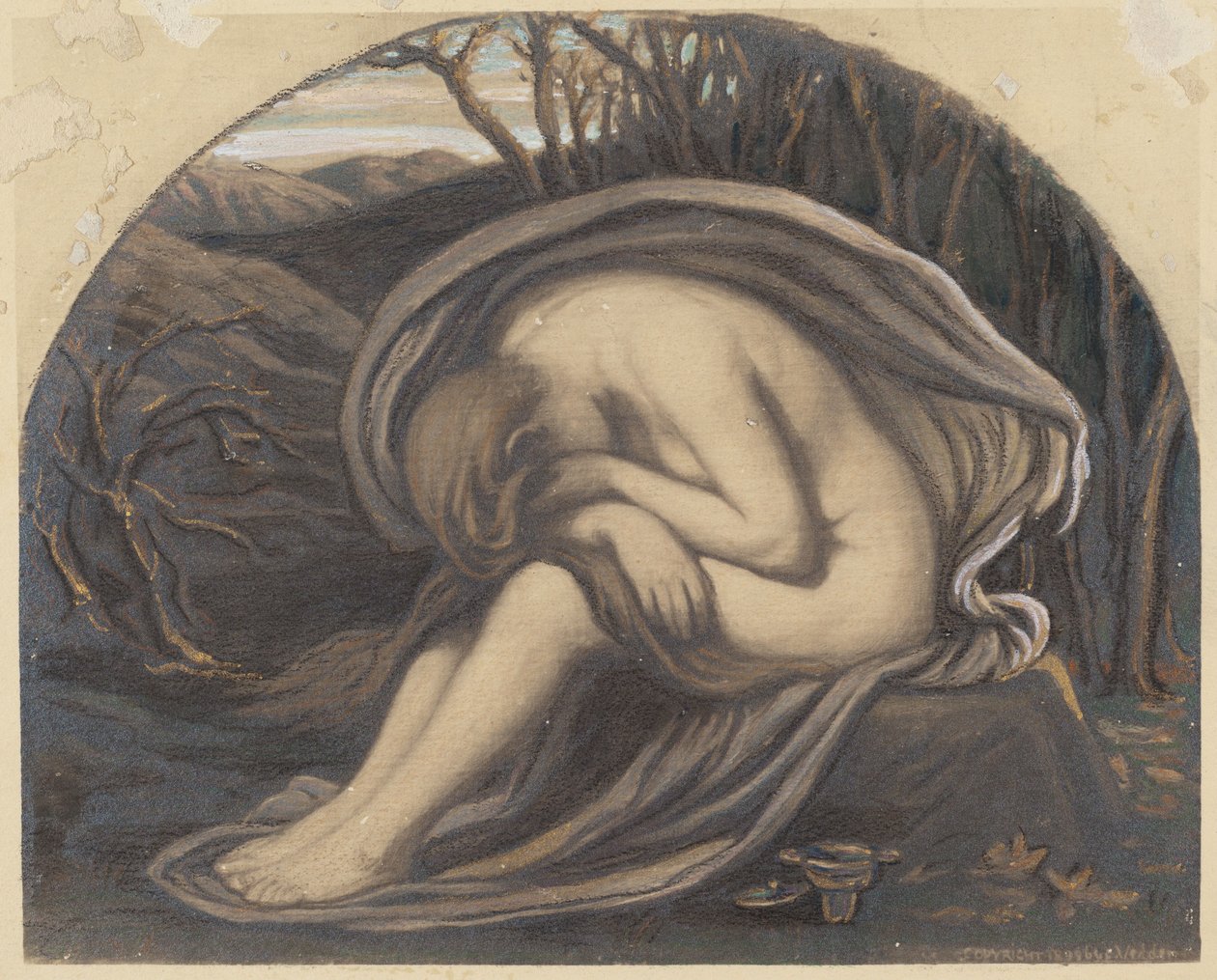 La Maddalena da Elihu Vedder