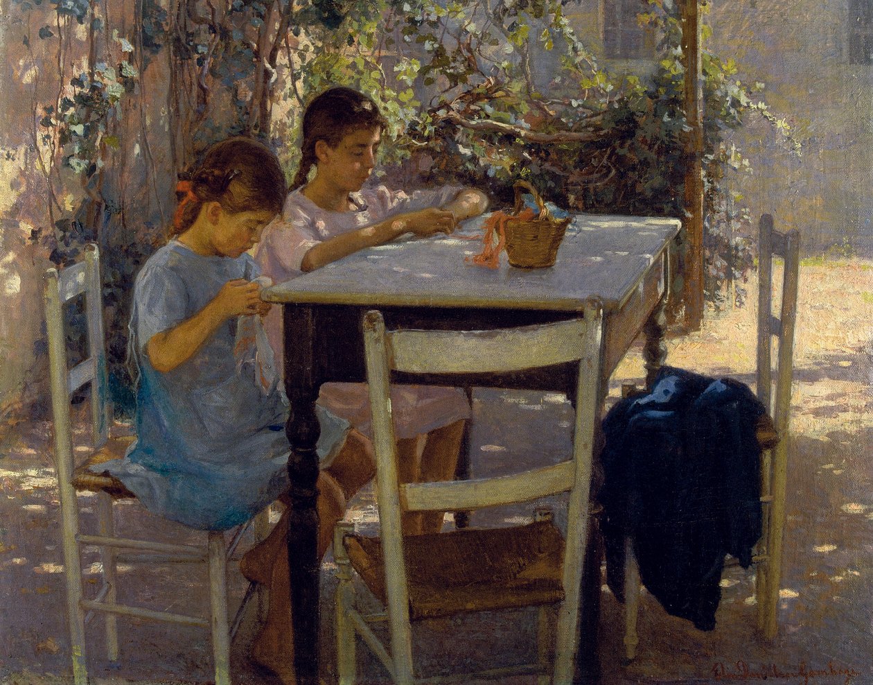 Giovani ricamatrici da Elin Danielson Gambogi