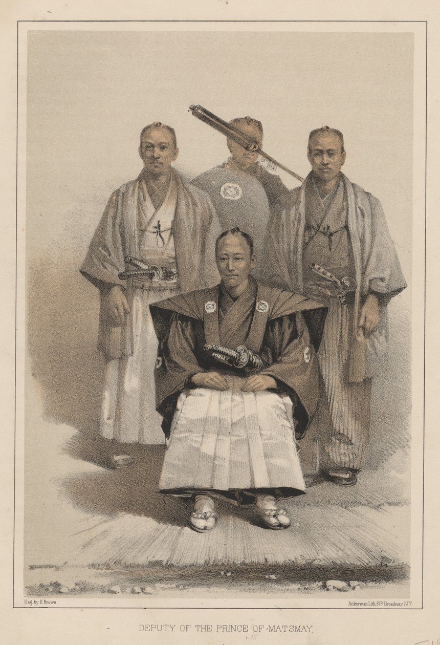 Deputato del Principe di Matsmay, 1885 da Eliphalet Brown