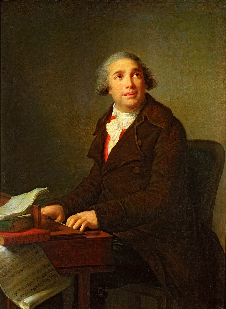 Giovanni Paisiello (1740-1816) da Elisabeth Louise Vigee Lebrun