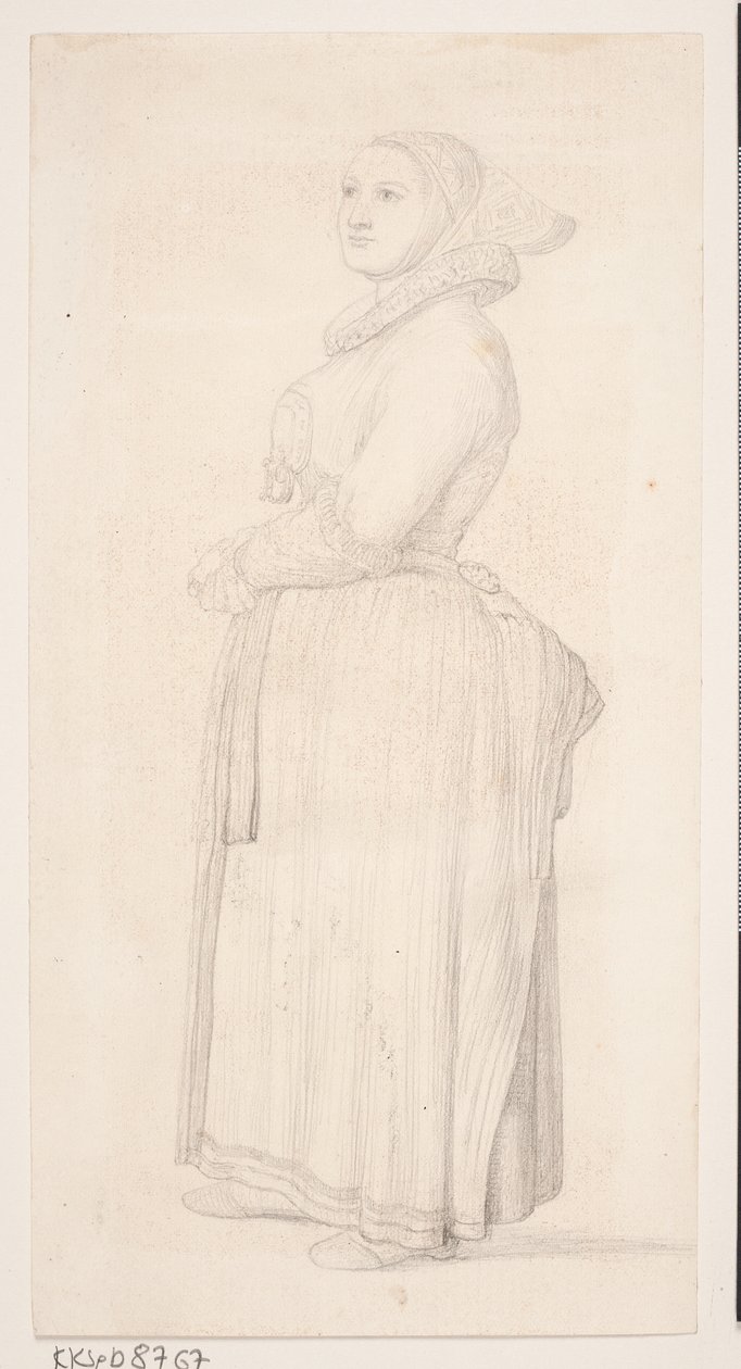 Amagerpige da Elisabeth Jerichau Baumann