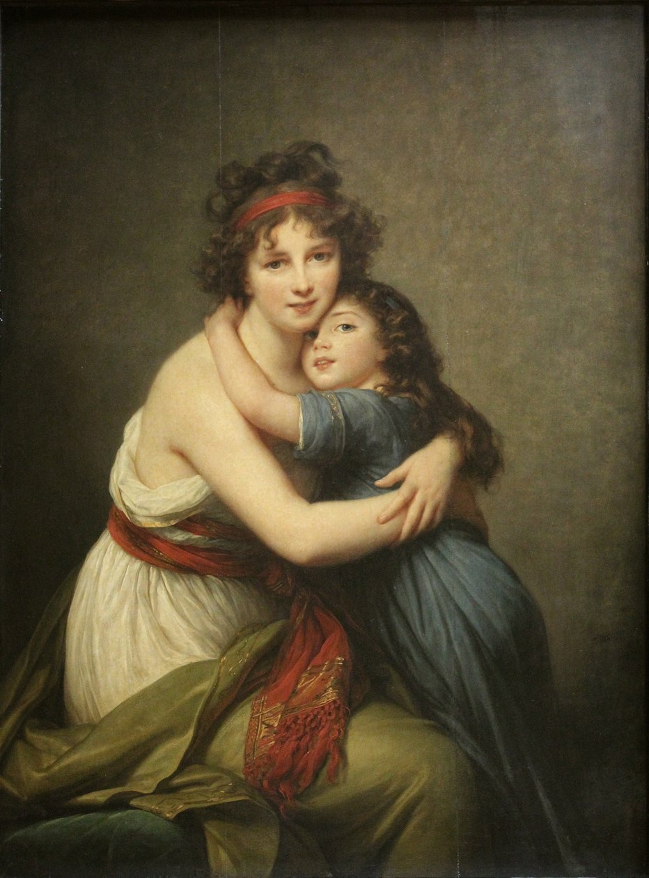 Elisabeth Louise Vigée-Lebrun, Madame Vigée-Lebrun e sua figlia da Élisabeth Louise Vigée Le Brun