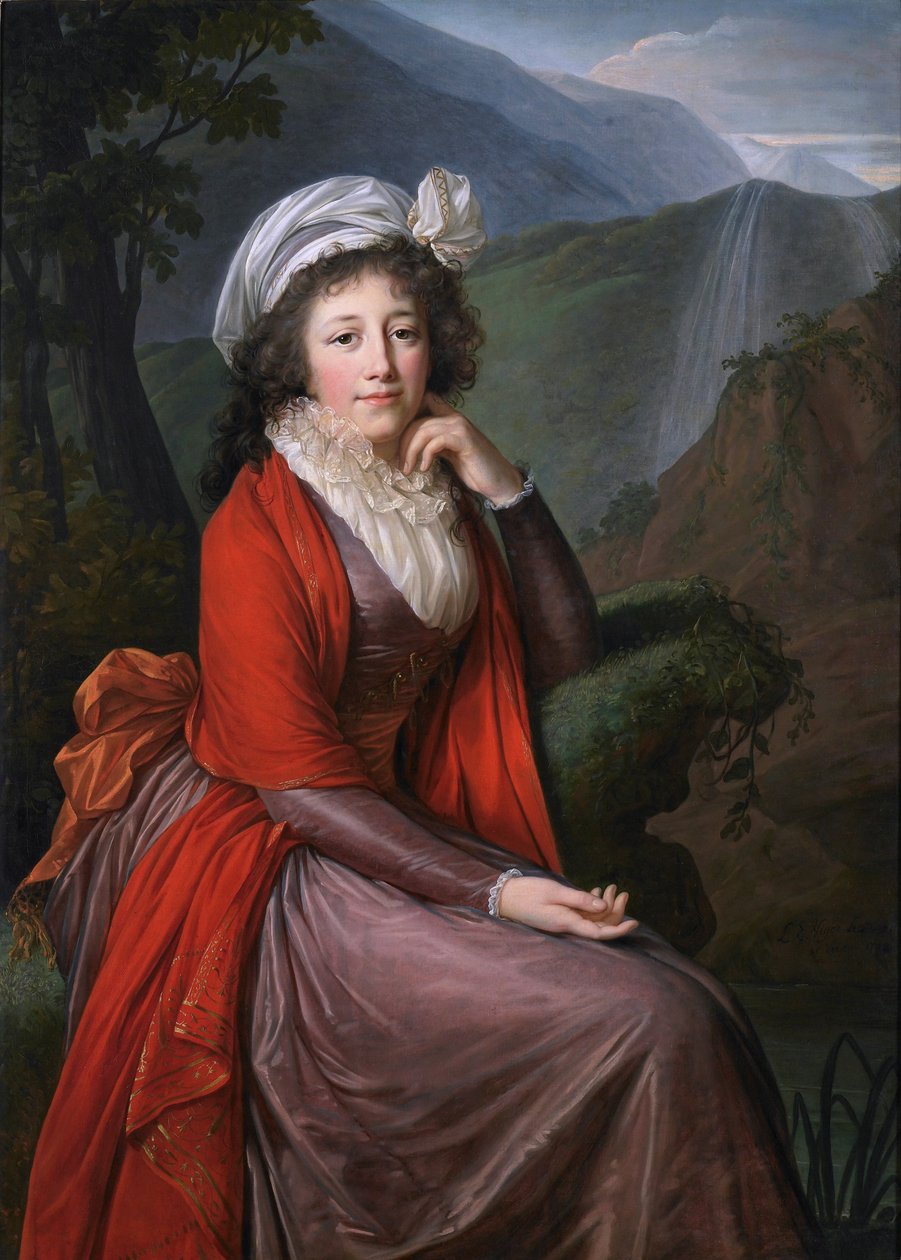 Ritratto della contessa Maria Theresia Bucquoi, nata Parr da Élisabeth Louise Vigée Le Brun