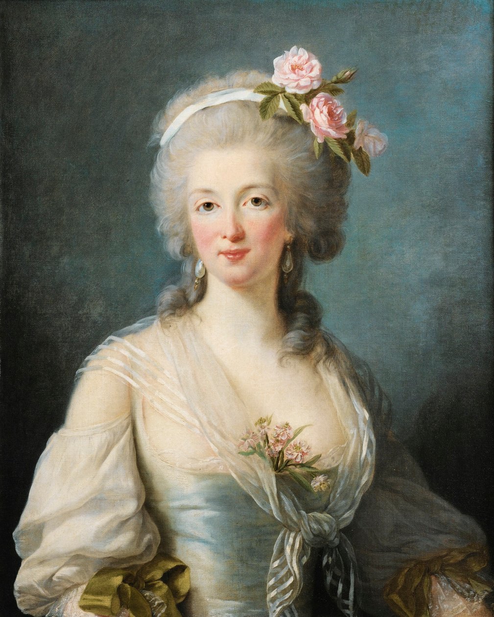 Presunto ritratto di Jeanne de Valois-Saint-Rémy da Élisabeth Louise Vigée Le Brun
