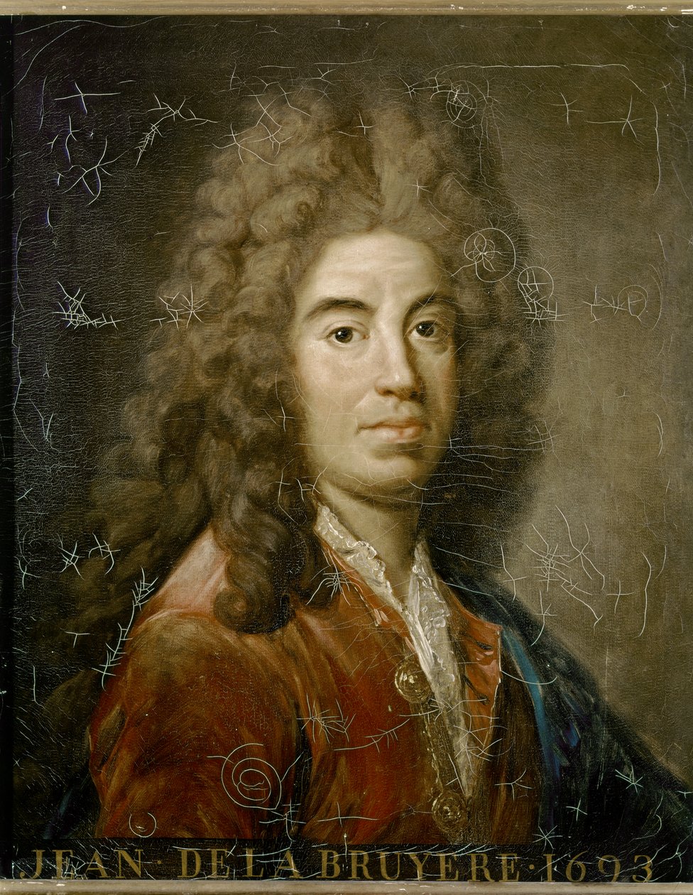 Jean de LA BRUYERE, Ritratto. 1775 (olio su tela) da Elisabeth Louise Vigee Lebrun
