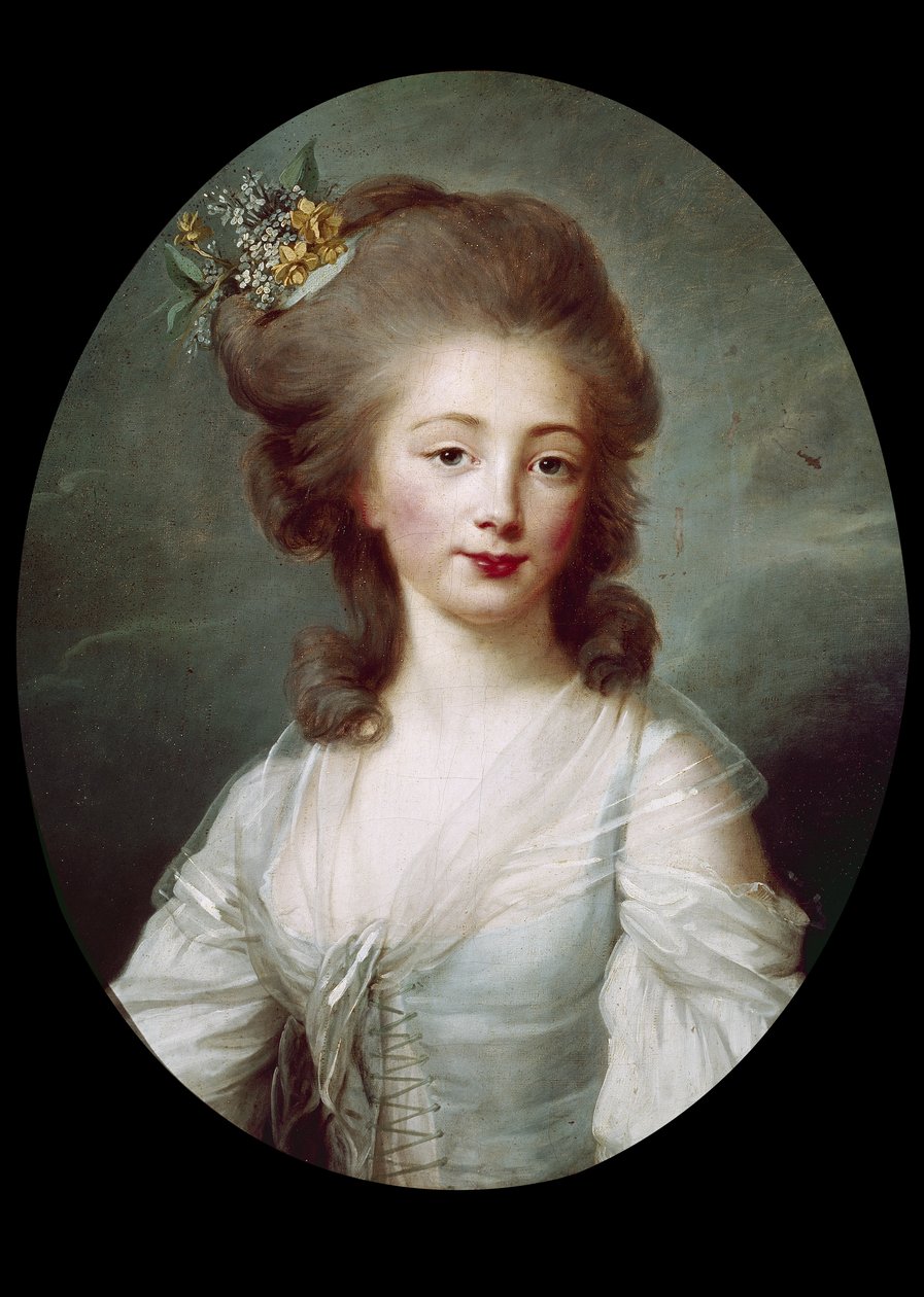 La contessa di Cluzel (Marie-Thérèse Antoinette de Cluzel) da Elisabeth Louise Vigee Lebrun