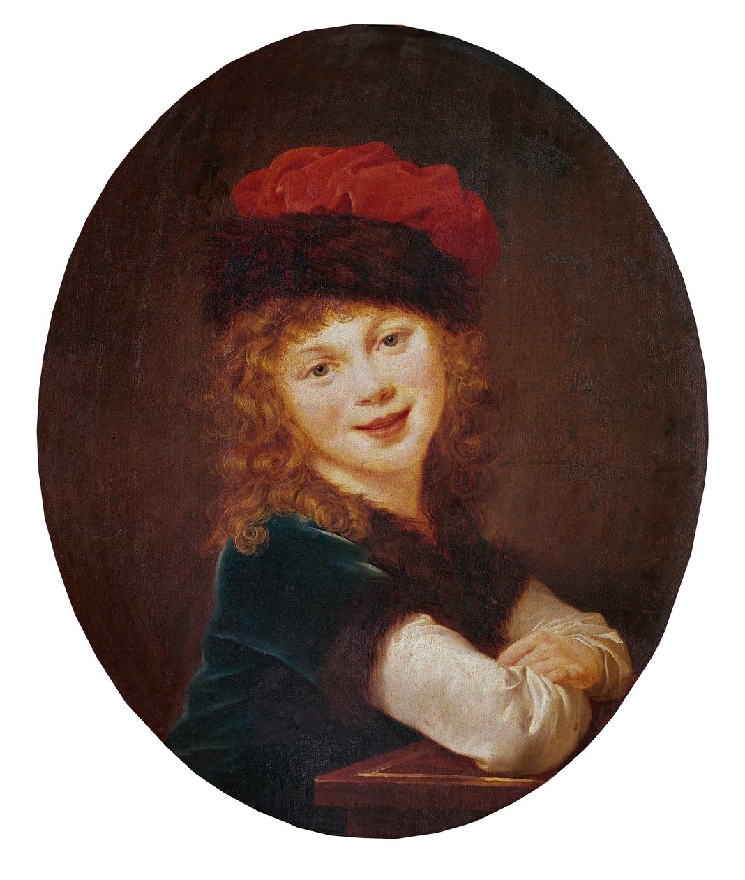 Ritratto di Julie Lebrun da Elisabeth Louise Vigee-Lebrun