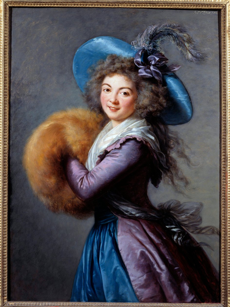 Ritratto di Madame Mole Reymond, attrice della Comédie Italienne da Elisabeth Louise Vigee Lebrun