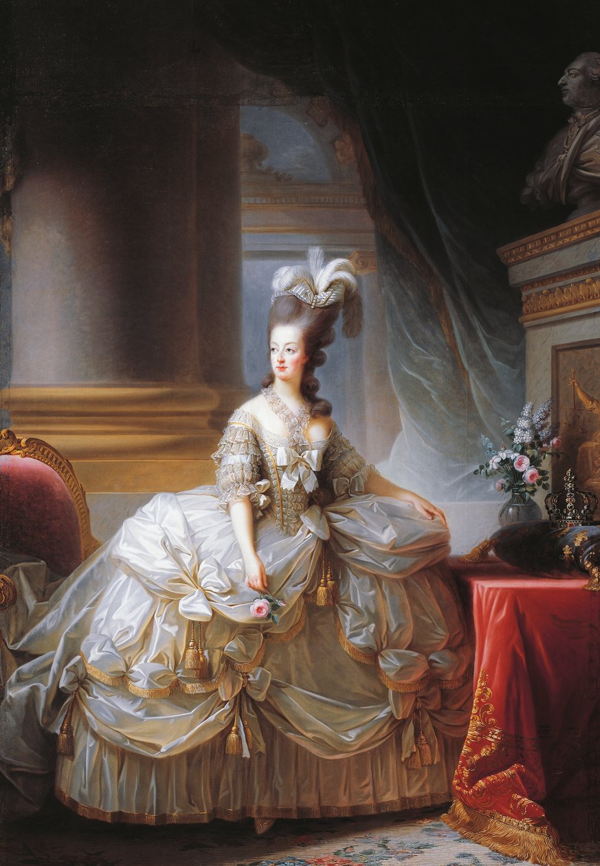 Ritratto di Maria Antonietta da Elisabeth Louise Vigee Lebrun