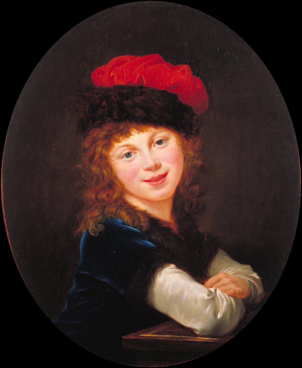 Ritratto di una ragazza da Elisabeth Louise Vigee Lebrun