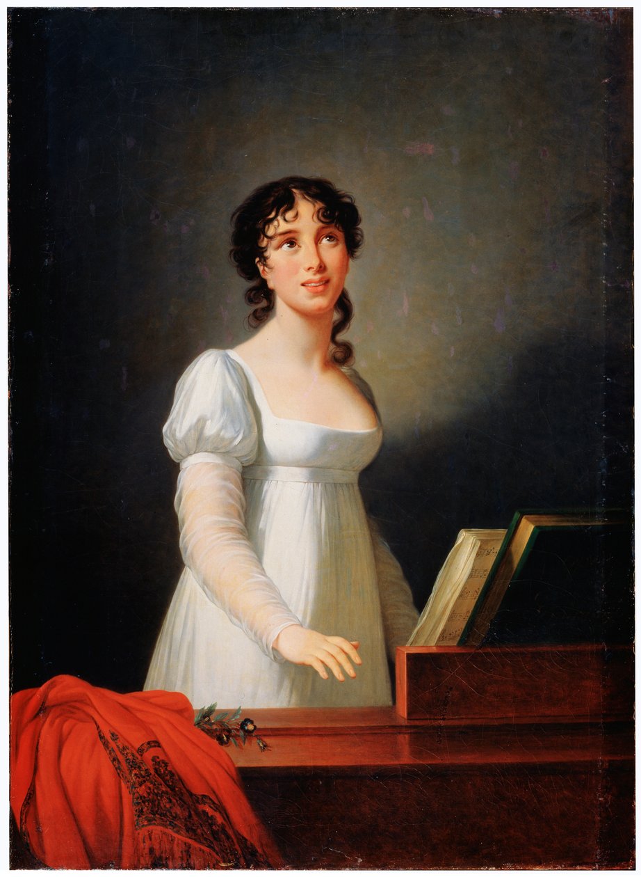 Ritratto della cantante italiana Angelika Catalani, fine XVIII o inizio XIX secolo da Elisabeth Louise Vigee Lebrun