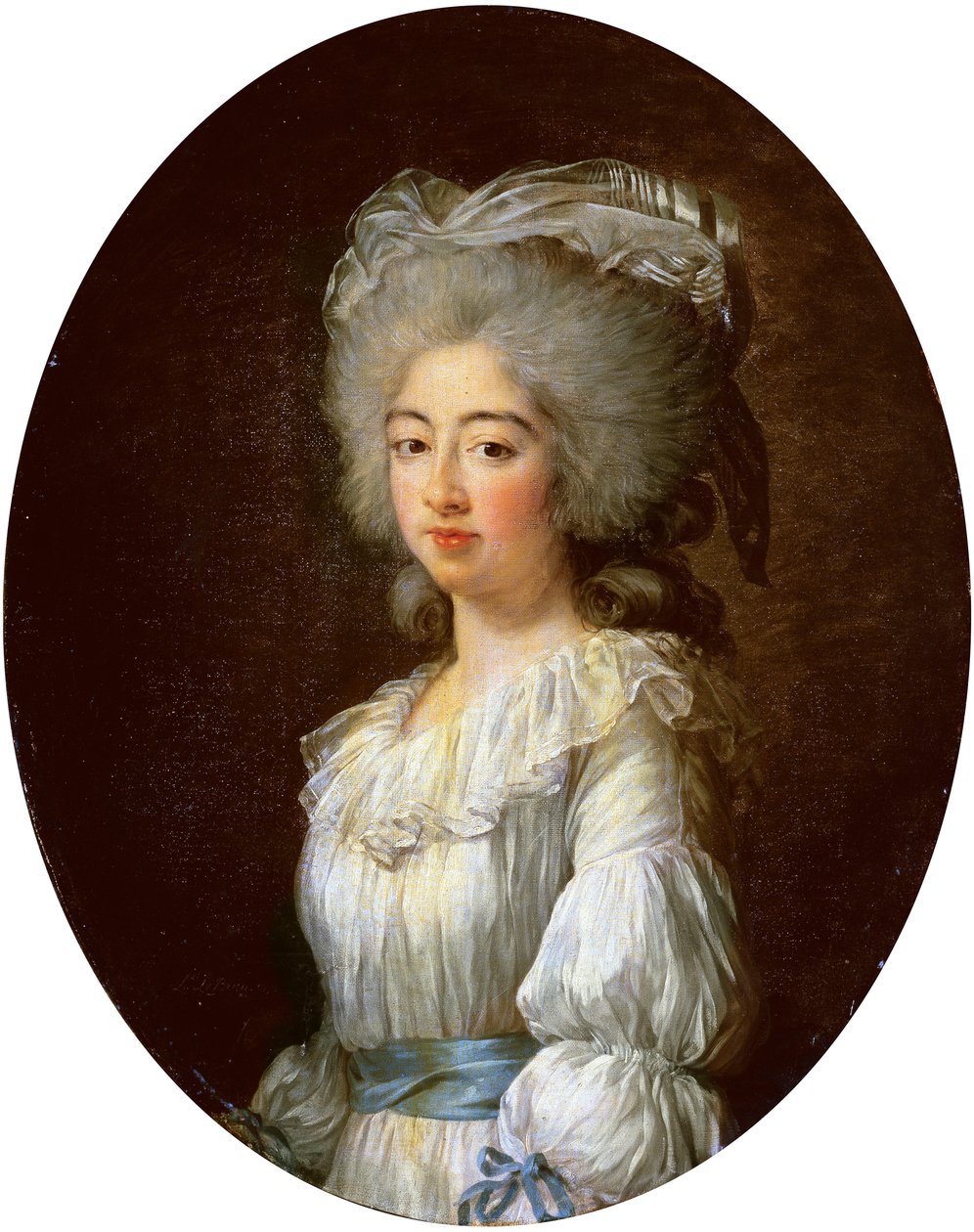 Ritratto di Louise Marie Josephine, contessa di Provenza, poi regina di Francia da Elisabeth Louise Vigee Lebrun