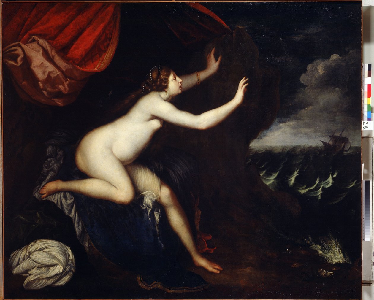 Arianna abbandonata da Teseo da Elisabetta Sirani