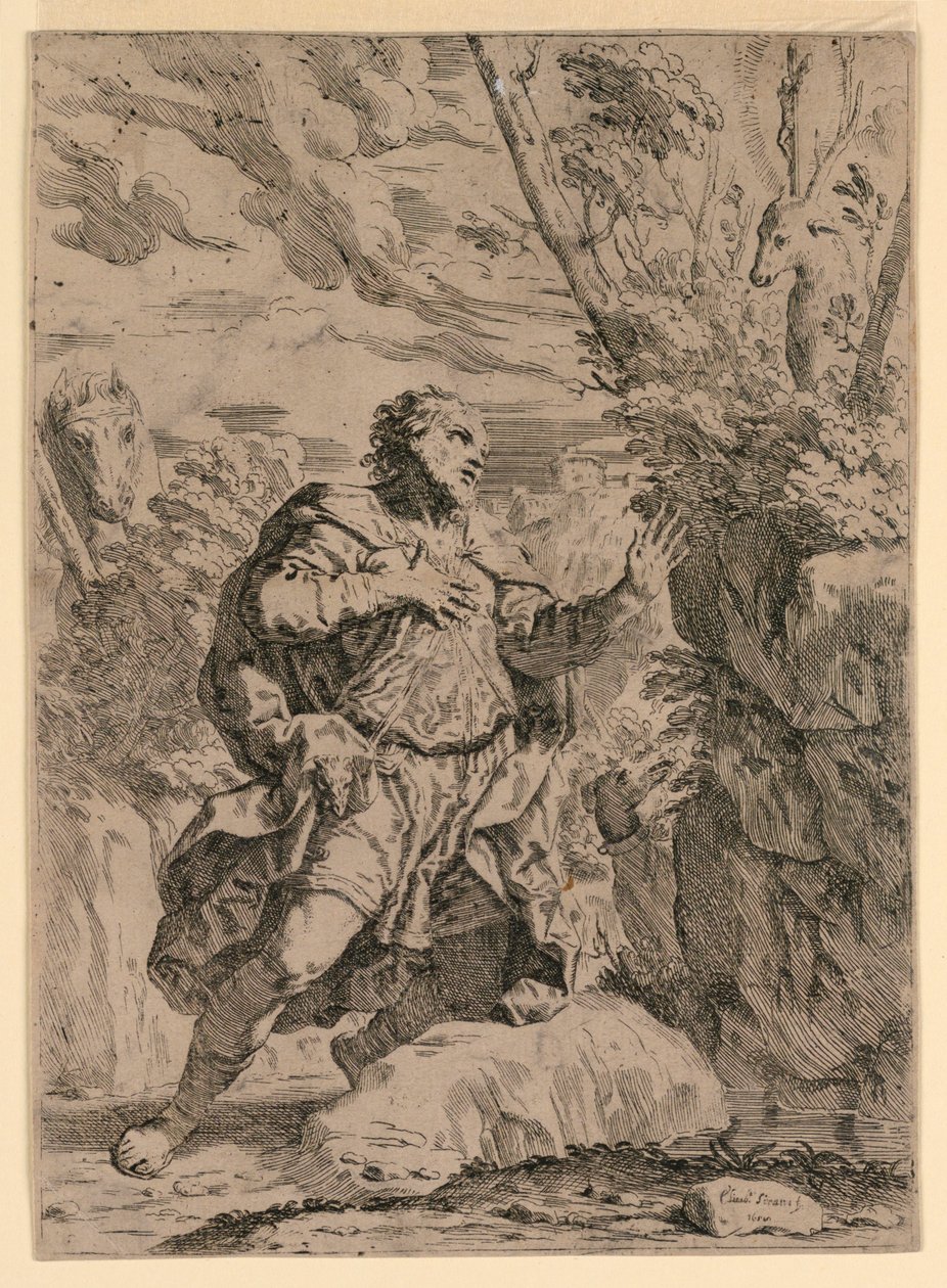 San Eustachio da Elisabetta Sirani